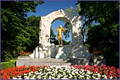 Austria, Vienna, Stadtpark, Johann Strauss Denkmal, Photo Nr.: W1354