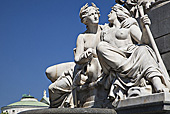 Vienna, Parlament, Statue, Photo Nr.: W5683