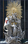 Vienna, Statue am Stephansdom, Photo Nr.: W2369