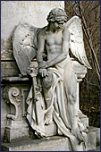Vienna, Statue am Zentralfriedhof, Photo Nr.: W2838