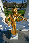 Vienna, Johann Strauss Monument, Photo Nr.: W2975