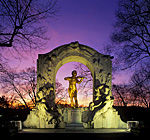  Austria, Vienna, Monument Johann Strauss in City Park (Stadtpark), Photo Nr.: W19