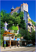Austria, Vienna, Hundertwasser Haus, Photo Nr.: W312