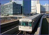 Austria, Vienna, Donau City, UNO City, U-Bahn Linie U1, Photo Nr.: W1200