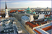 Austria, Vienna, Michaelerplatz, Herrengasse, Michaelerkirche, Hofburg, Photo Nr.: W1211