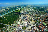 Austria, Vienna, Autobahn A23, Knoten Wien Prater, Simmering, Praterpark,  Photo Nr.: W2526