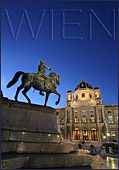 Vienna, Maria Theresien Platz, Photo Nr.: W2762