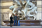 Vienna, Michaeler Platz, Statue, Photo Nr.: W2846