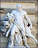 Vienna, Michaeler Platz, Statue, Photo Nr.: W2849
