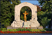 Vienna, Stadtpark, Johann Strauss Monument, Photo Nr.: W3296
