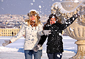 Austria, Vienna, Winter, People, Gloriette Schönbrunn, Photo Nr.: W4801