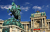 Vienna, Hofburg Heldenplatz, Photo Nr: W5033