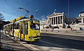 Vienna, Ring Tram, Parlament, Photo Nr.: W5272
