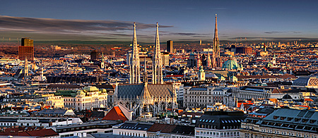 Vienna, City Panorama, Photo Nr.: W5486